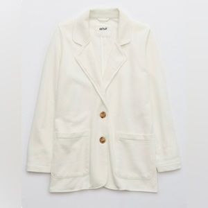 Aerie Fleece Blazer